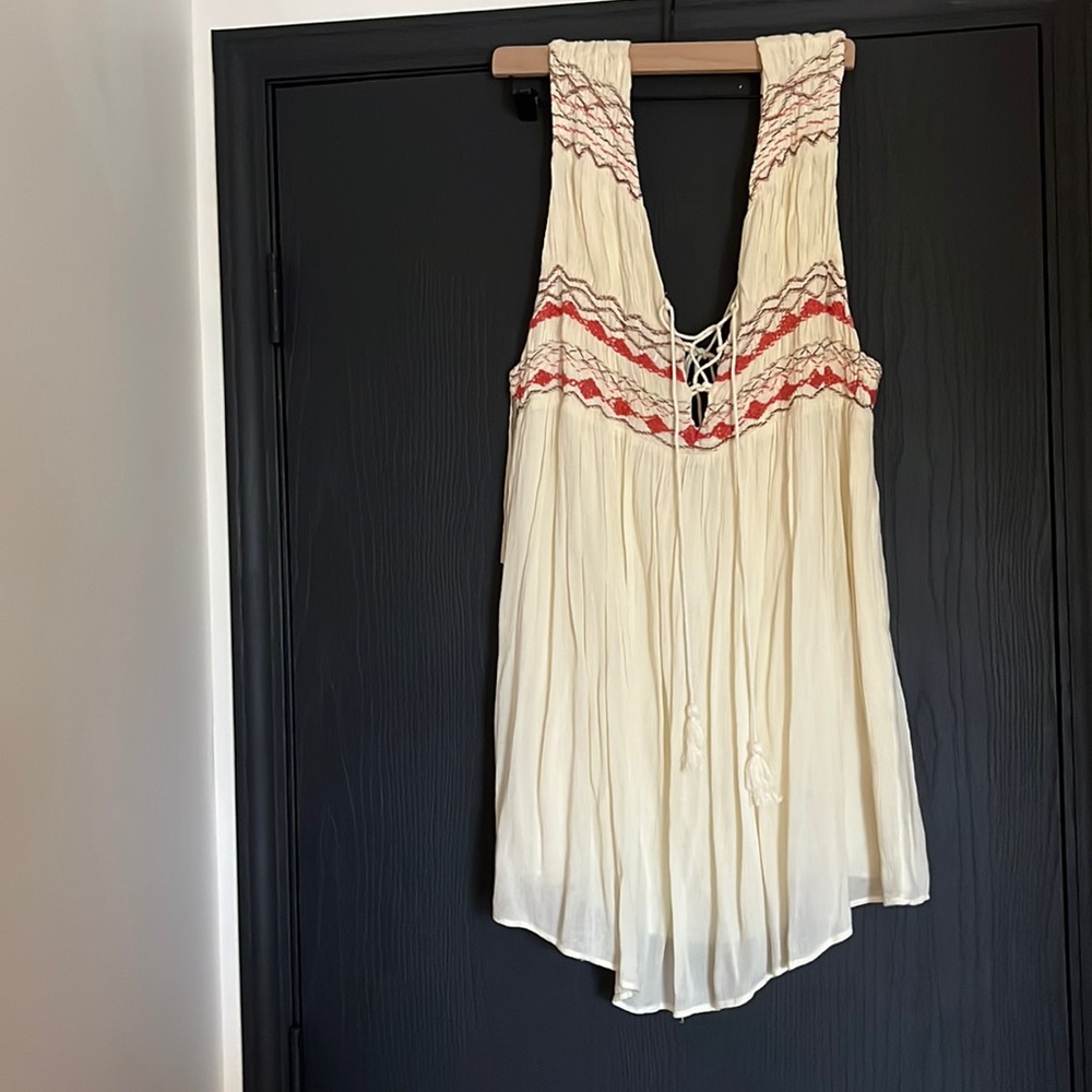 Free people mini dress/ tunic top